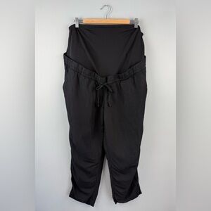 H&M Mama Black Drawstring Joggers